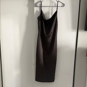 Elegant Black Slip Dress
